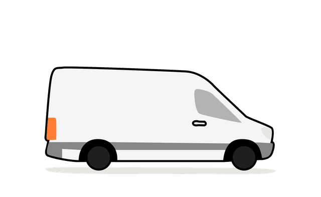 Camioneta para envíos en México